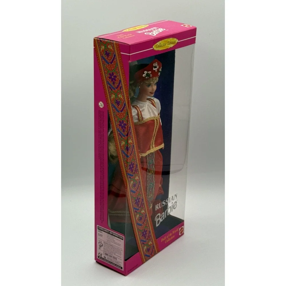 1996 Vintage Russian Barbie Doll Collector Edition Mattel 16500 NIB